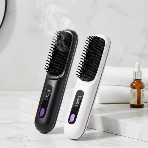 Brosse à cheveux portable USB-C | Tiziri Elixir